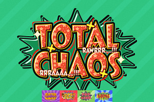 Comic Pop Art Text Effect