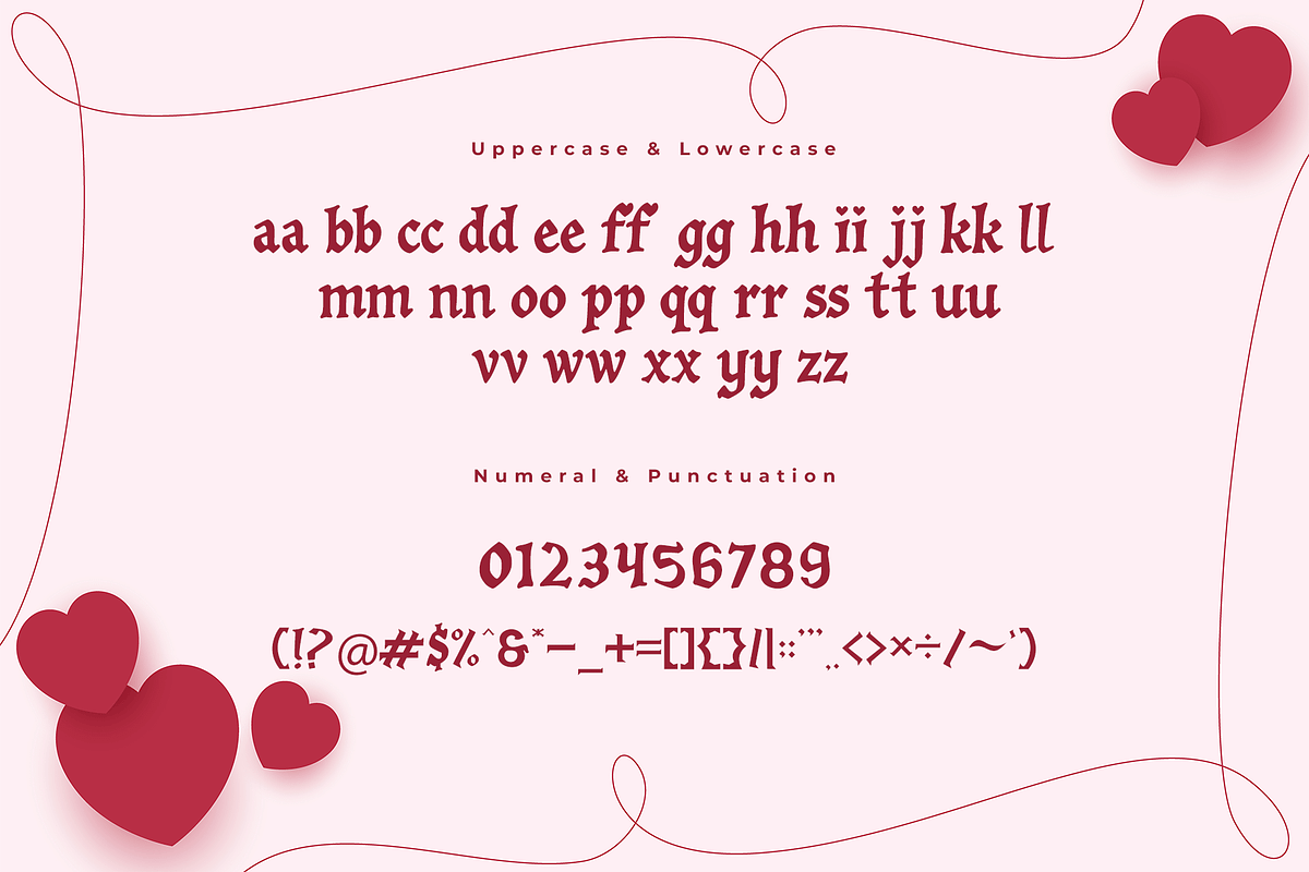 ValentineGrace-ModernSerifValentine, a Serif Font by overlaytemplates (Photo 4 of 5)