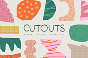 Cutouts - Playful Paper-Cut Shapes, an Object Graphic by Léo Alexandre (Thumbnail 1 of 12)