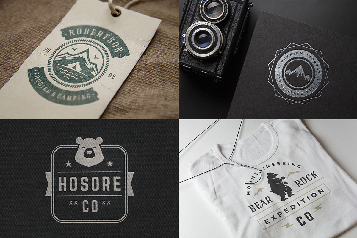 280 Outdoor logos and badges, a Branding & Logo Template by Vasya Kobelev (Photo 29 of 83)