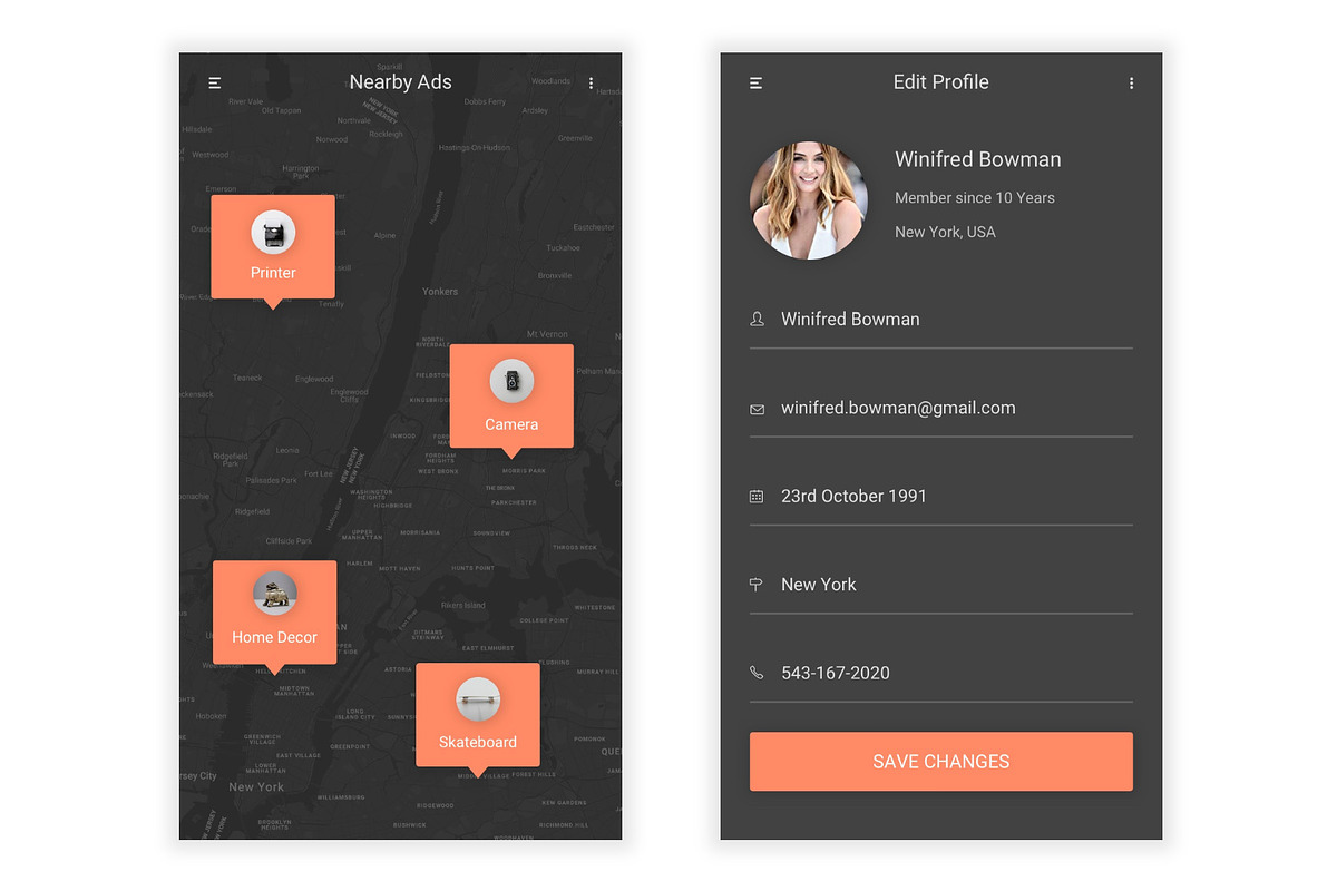 Sauda - Buy, Sell & Trade UI Kit, an UI Kit Template by themelove (Photo 7 of 16)