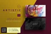 Artistic - Business Card 84, a Business Card Template by Cooledition (Thumbnail 1 of 4)