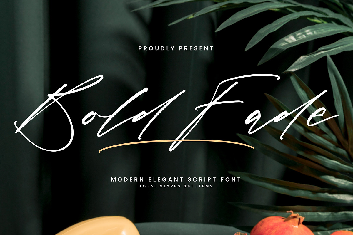Bold Fade, a Script Font by Integritype Studio (Photo 1 of 15)