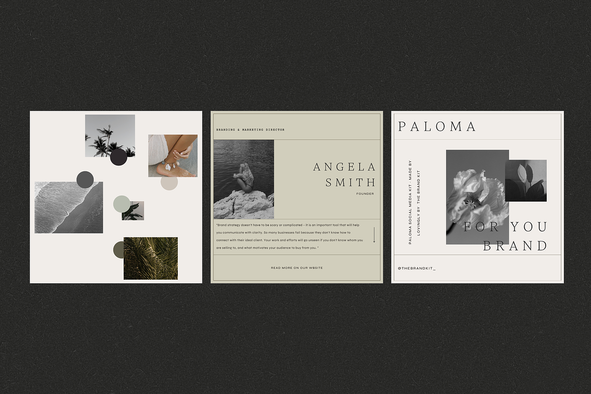 Paloma Social Media Kit, a Social Media Template by The Brand Kit (Photo 7 of 9)