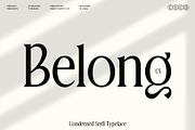 CS Belong – Contemporary Font, a Serif Font by Craft Supply Co. (Thumbnail 1 of 8)