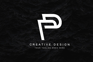 Creative Letter PD Logo Design, a Branding & Logo Template by SaaDesigns