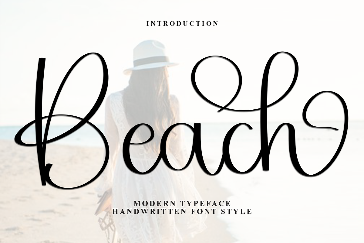 Beach, a Handwritten Font by InermediaSTUDIO (Photo 1 of 8)