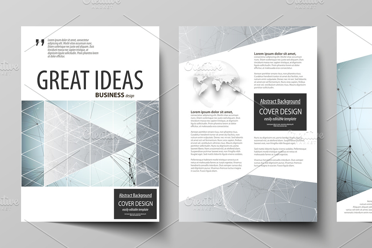 Mega Pack templates, a Brochure Template by VectorShop (Photo 49 of 102)