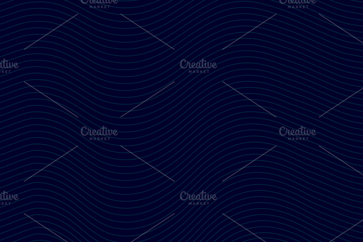Wave lines Vector Backgrounds, a Decorative Illustration by Den Marty Studio (Photo 1 of 3)