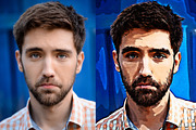 Cartoon Brush Painting Effect, an Action Add-On by DesignCave (Thumbnail 4 of 5)