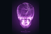 Abstract Skull vector, a Technology Illustration by GarryKillian (Thumbnail 3 of 3)