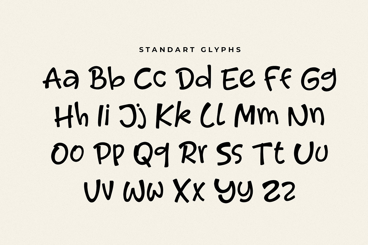 Kolend Casual Display Font, a Handwritten Font by RantautypeStudio (Photo 12 of 15)