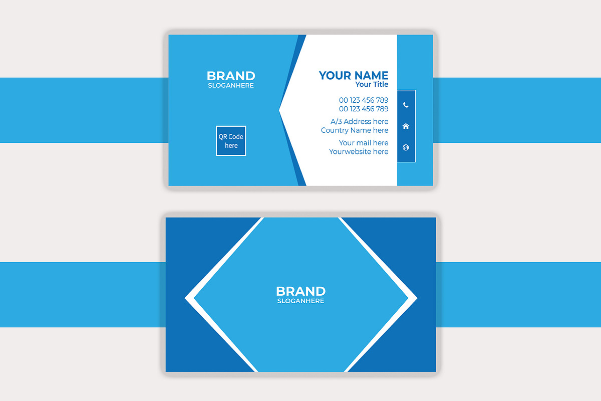 03 Business Card Template Design, a Business Card Template by Lakhan1998 (Photo 3 of 4)