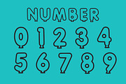 BALLON COSPLAY - PLAYFULL FONT, a Symbol Font by Fourteen Letter (Thumbnail 2 of 7)