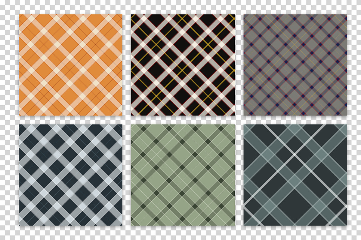 Bias Tartan Seamless Pattern Bundle, a Pattern Graphic by Gfx Expert Team (Photo 3 of 3)