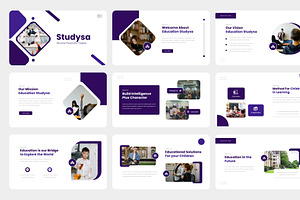 Studysa - Education PowerPoint