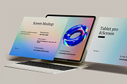 Tablet Pro & Screen Mockup, an iPad Mockup by zpackcreative (Thumbnail 4 of 5)