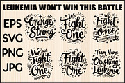 Leukemia T shirt SVG Bundle, an Object Graphic by Designer_Momina (Thumbnail 1 of 9)