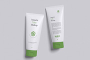 Cosmetic Tube Mockup Bundle Set, a Packaging Mockup by Rielismee (Thumbnail 4 of 5)