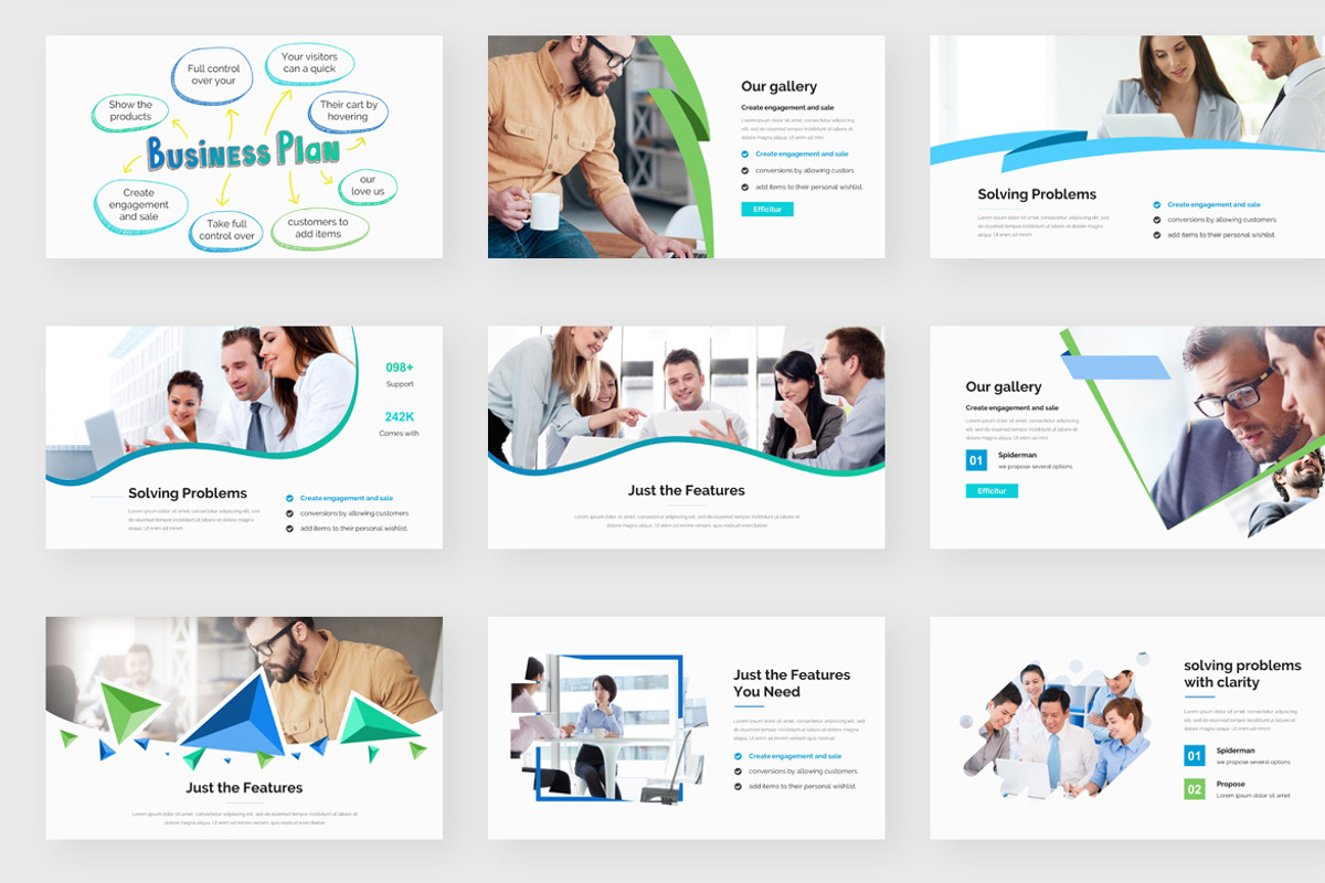 Company Profile Pitch Deck Keynote, a Presentation Template by One Percent Studio (Photo 5 of 20)