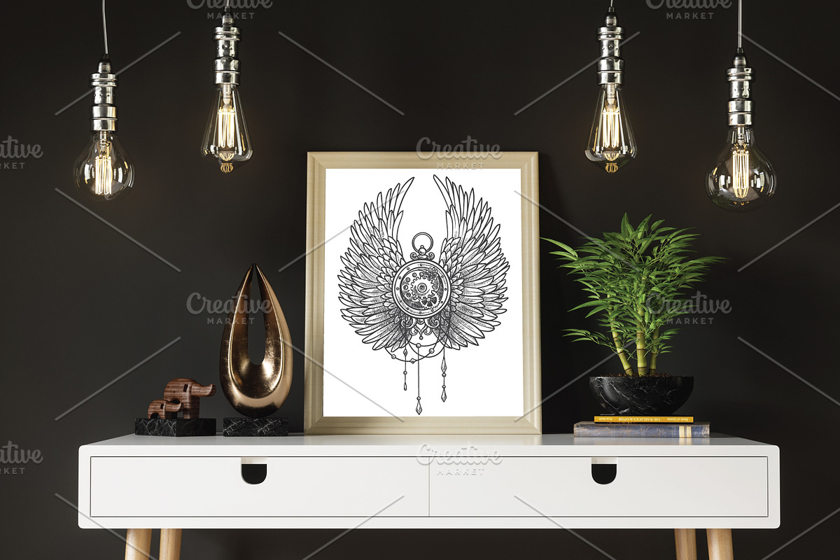 Time and clock. Graphic set, an Illustration by Astarta (Photo 4 of 5)