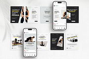 Fitness Carousel Instagram Posts, a Social Media Template by DigiPax (Thumbnail 5 of 10)