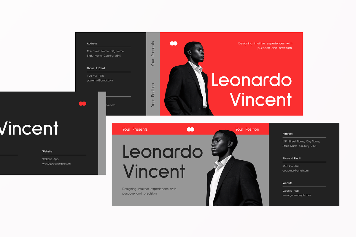 Modern Minimalist Email Signature, an UI Kit Template by Annora Studio (Photo 4 of 4)