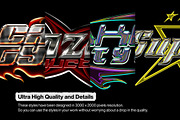 Y2K Chrome Text Effects, a Layer Style Add-On by Hyperpix Productions (Thumbnail 15 of 16)