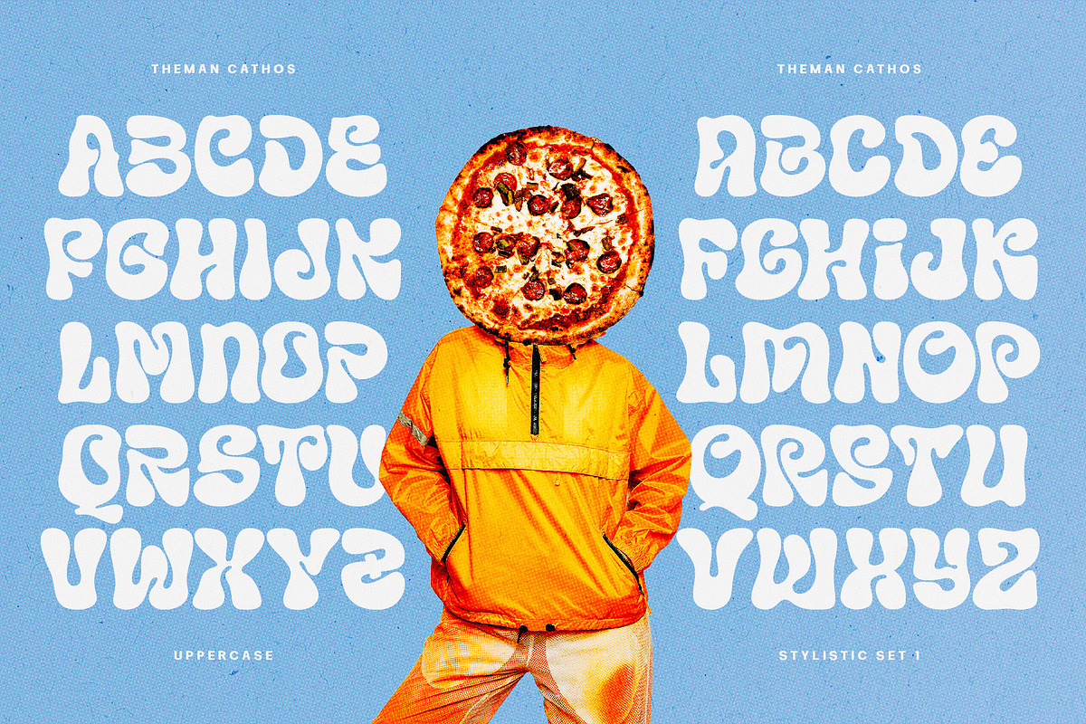 Theman Cathos Bubble Font, a Symbol Font by alit design (Photo 4 of 23)