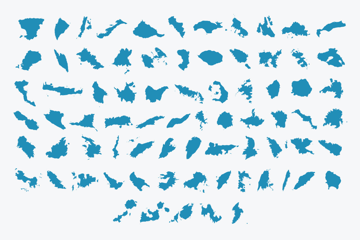 81 Greek Islands Vectors, an Object Graphic by Texture Fabrik (Photo 3 of 9)