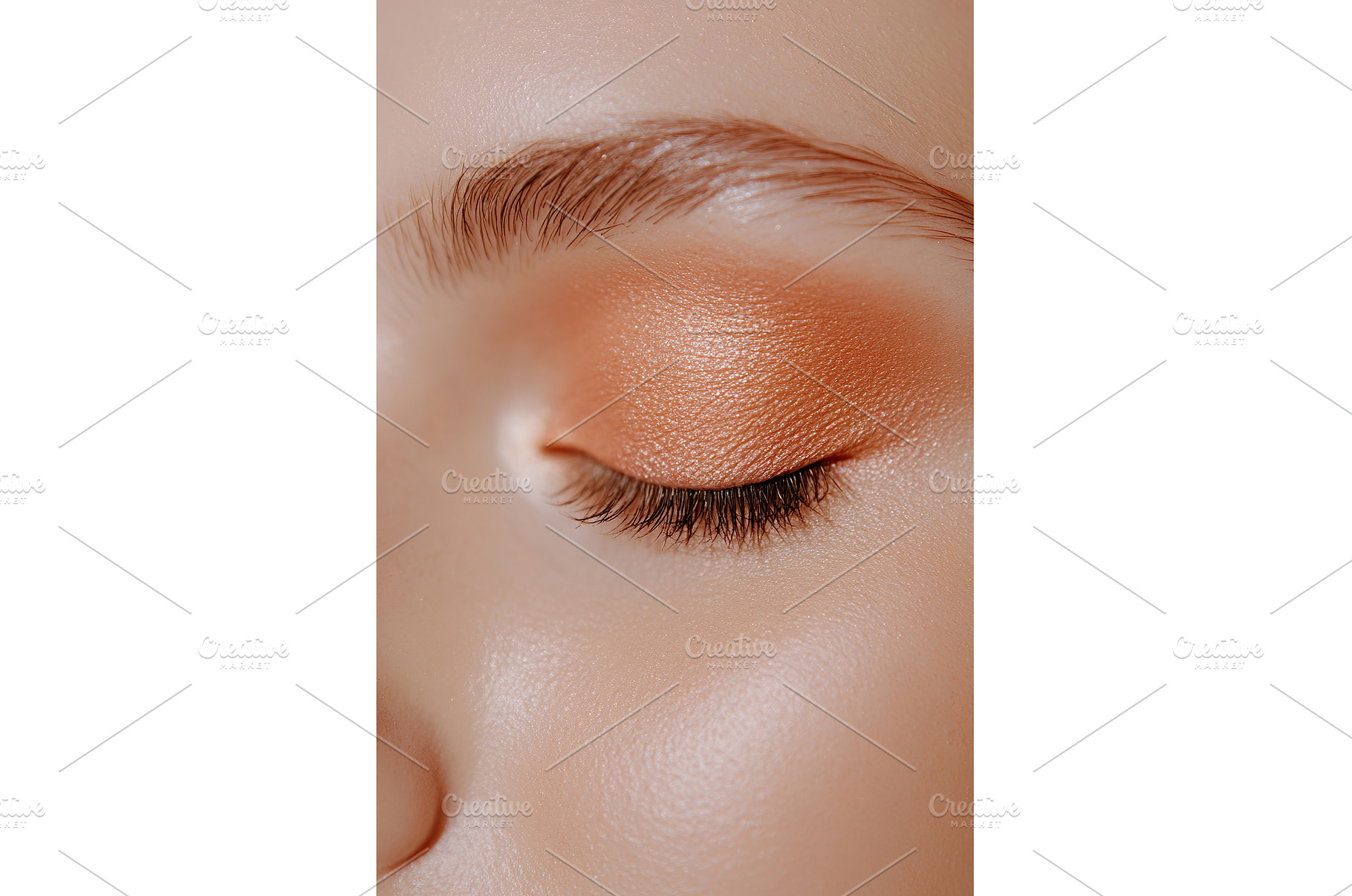 Close up of female caucasian young, a Beauty & Fashion Photo by Lermont51