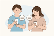The Screen Divide Illustration, an Object Graphic by Jump Studio (Thumbnail 5 of 12)