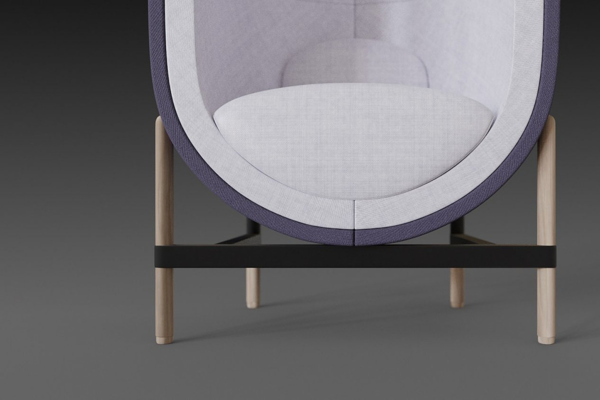 Capsule chair sofa, a 3D by NojskaAksjon (Photo 14 of 23)