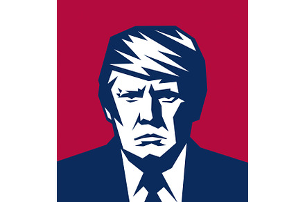 Donald Trump Vector Illustration