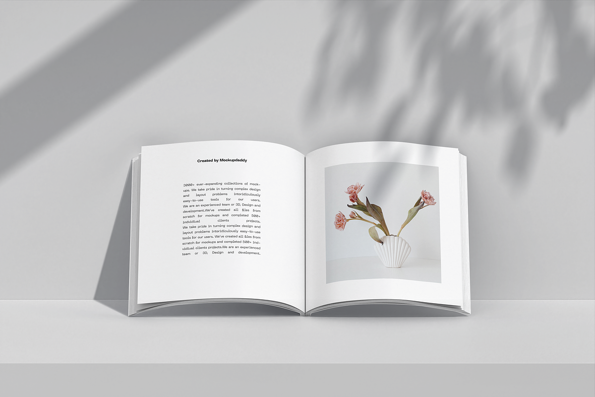 Square Magazine Mockup, a Books & Magazine Mockup by Mockupdaddy (Photo 2 of 10)
