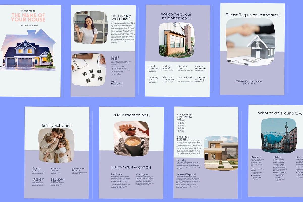 Airbnb host: Airbnb Welcome Book, a Branding & Logo Template by Iampaulrose (Photo 2 of 3)