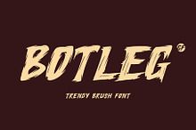 Botleg - Trendy Brush Font