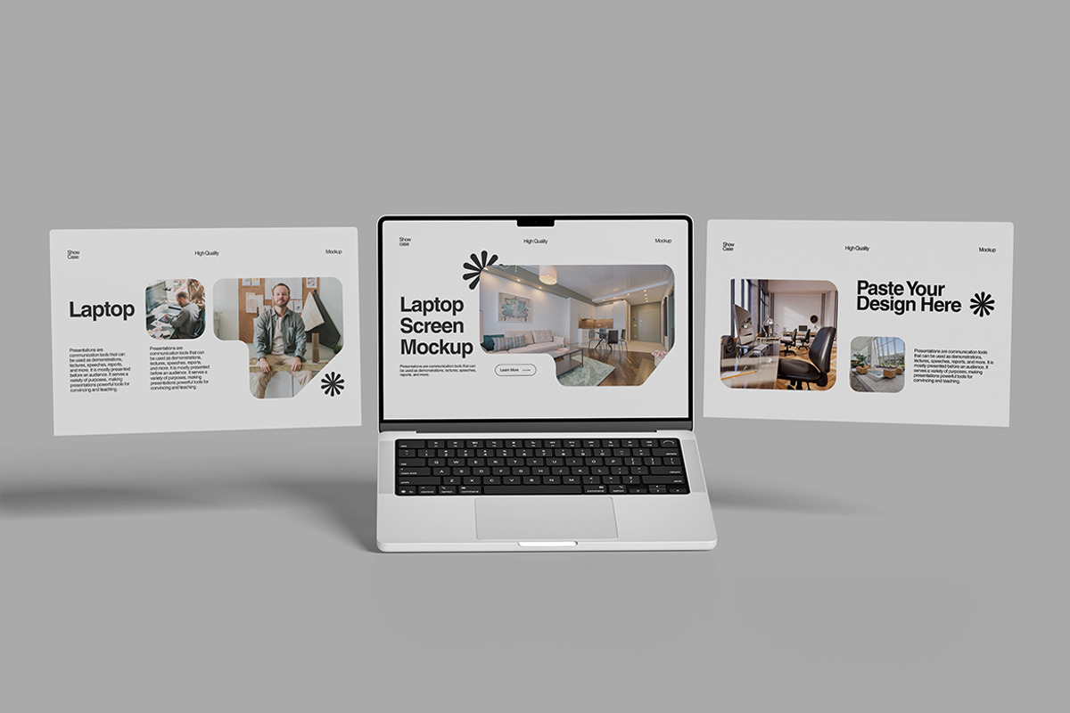 Laptop Screen Website Mockup, a Mac Mockup by SimpangGraphics (Photo 4 of 6)