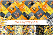 Happy Halloween digital paper set, a Pattern Graphic by Artmanata (Thumbnail 1 of 10)