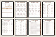 2026 Digital Reading Journal Bundle, a Stationery Template by Mustafiz (Thumbnail 9 of 11)