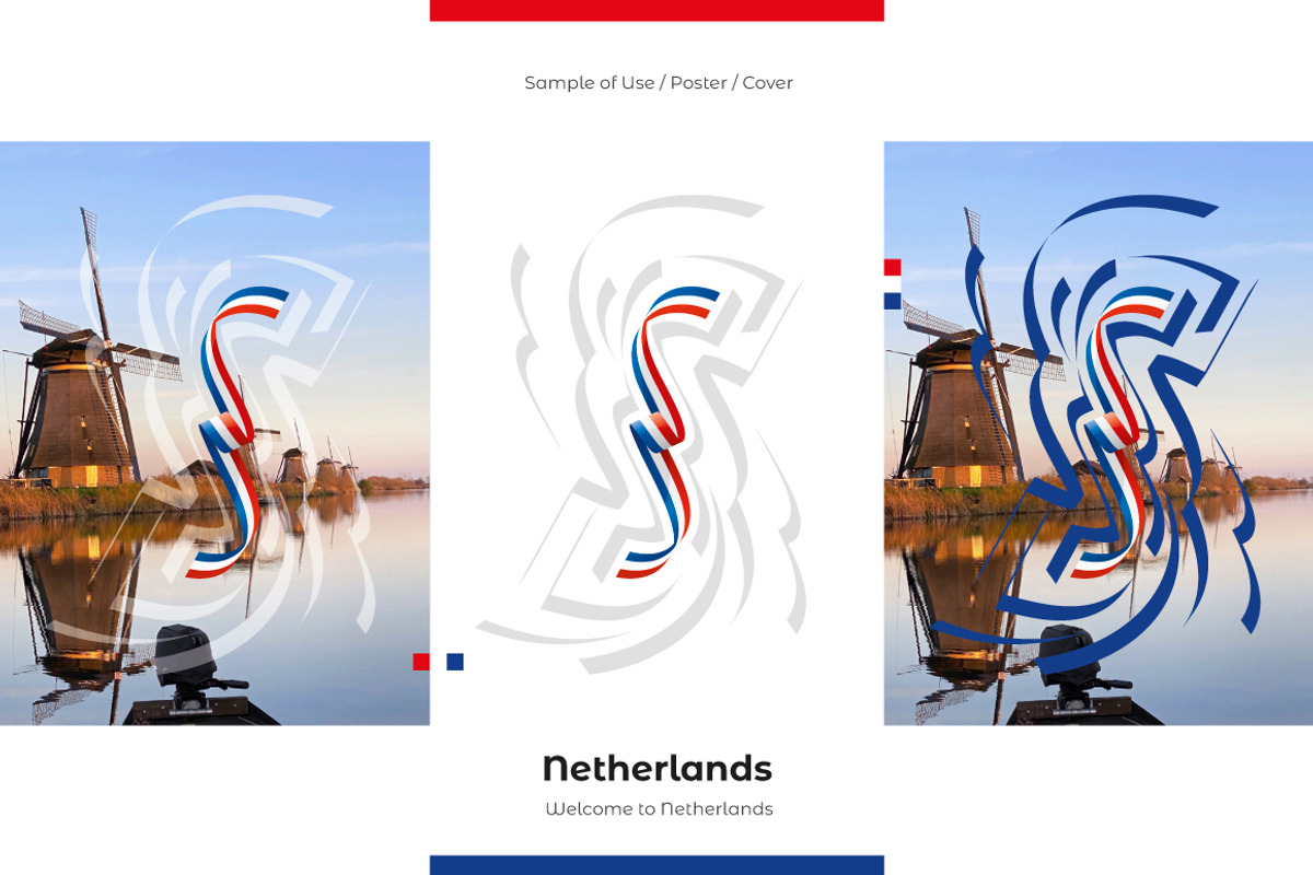 Netherlands flag ribbon vector, a Templates & Theme by Simbos (Photo 3 of 9)