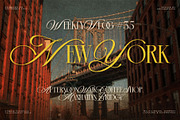 Black Saphire - Hybrid Serif, a Serif Font by Krismagraph (Thumbnail 12 of 14)