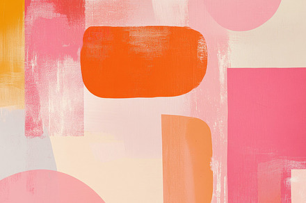 Colorful abstract shapes design