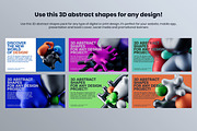 Trendy 3D Abstract Shapes Pack, a Technology Illustration by MindMuse (Thumbnail 3 of 11)