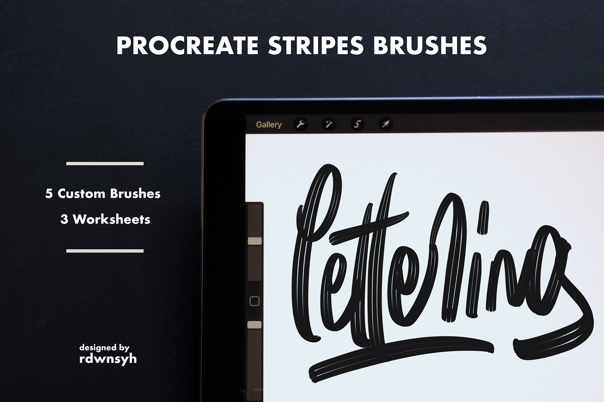 Procreate Stripes Brushes