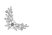 Floral Corner Ornament Clipart Bundl, an Illustration by Creativeshirt (Thumbnail 46 of 48)