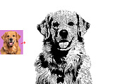 Animal Photo to Tracing, an Action Add-On by MRI STUDIO (Thumbnail 2 of 10)