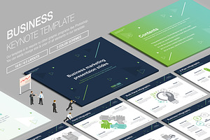 Business Keynote Template vol.19