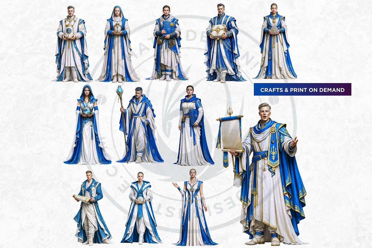High Tide Empire Character Cliparts, a Person Illustration by ThatsDesignArt (Photo 7 of 10)