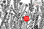 Folk Art Flowers, a Pattern Graphic by Arie Clares (Thumbnail 2 of 11)